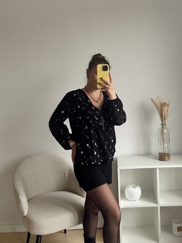 Blouse Cassis - M